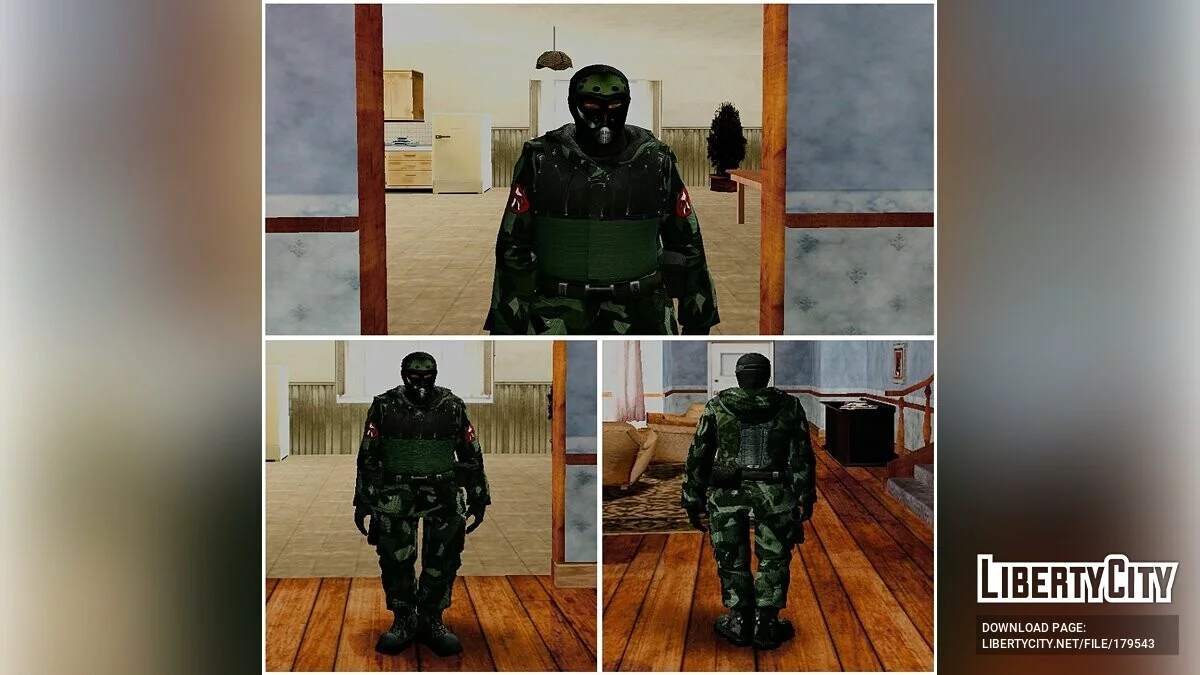 Arctic з Counter-Strike Source (9 скінів) / GTA San Andreas