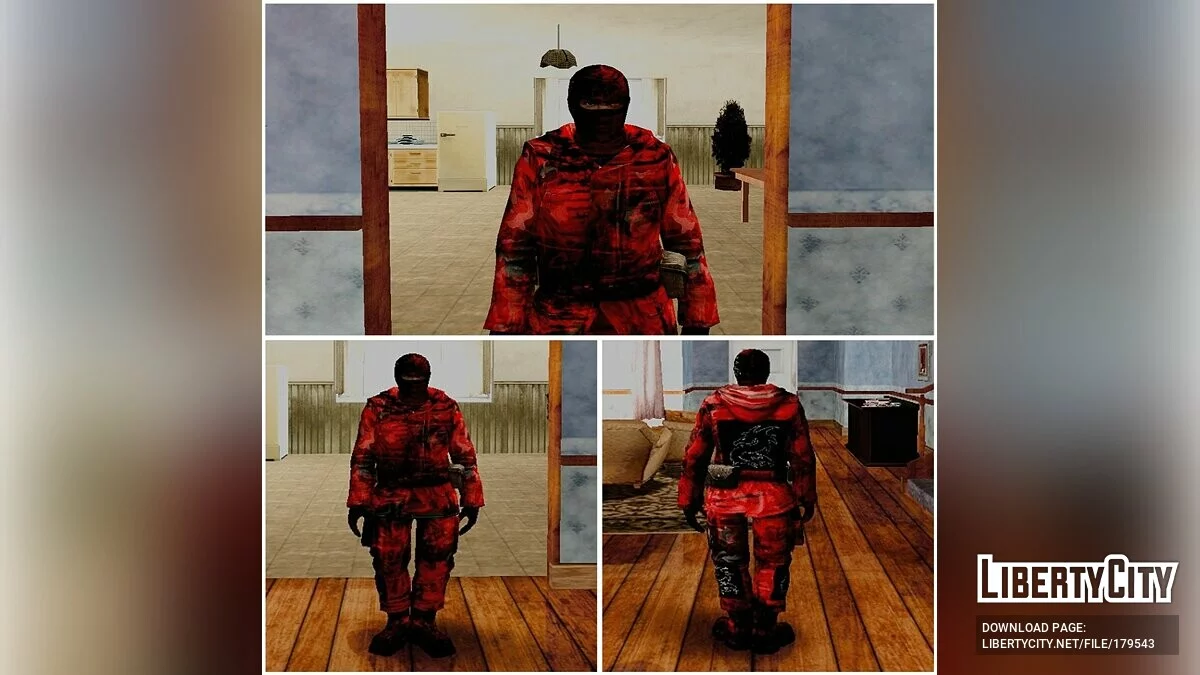 Arctic з Counter-Strike Source (9 скінів) / GTA San Andreas