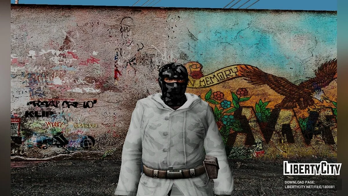 Special Forces and terrorists from Counter-Strike Source / GTA San Andreas