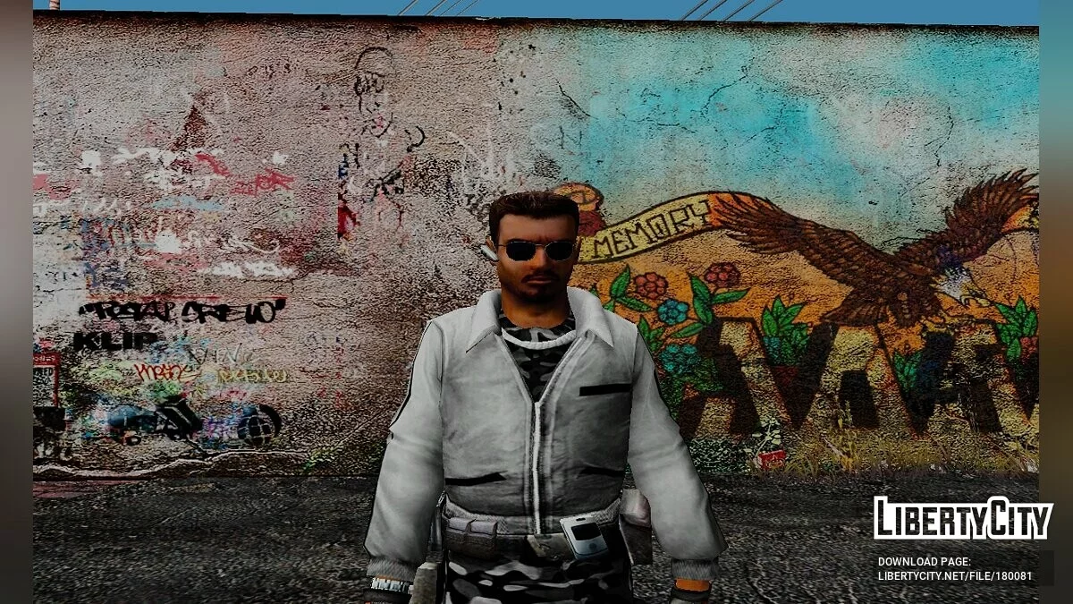 Special Forces and terrorists from Counter-Strike Source / GTA San Andreas
