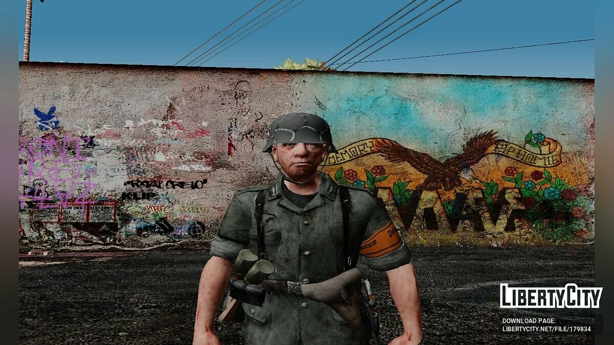 Volkssturm from Call of Duty World at War / GTA San Andreas