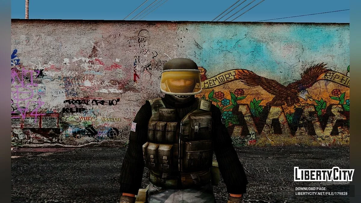 Gign from Counter-Strike Source / GTA San Andreas