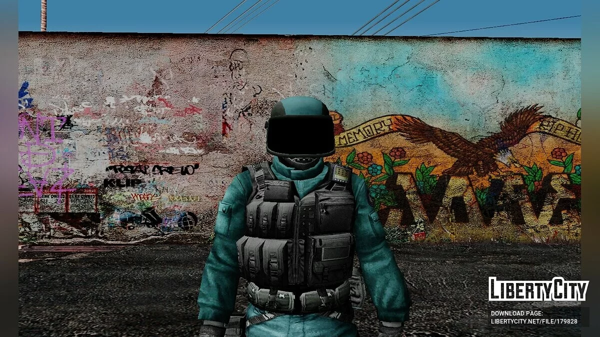 Gign from Counter-Strike Source / GTA San Andreas