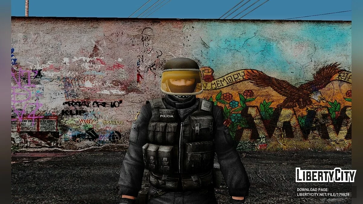 Gign from Counter-Strike Source / GTA San Andreas