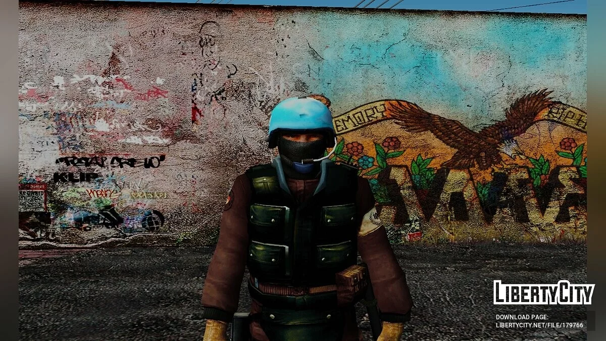 GSG9 із Counter-Strike Source / GTA San Andreas