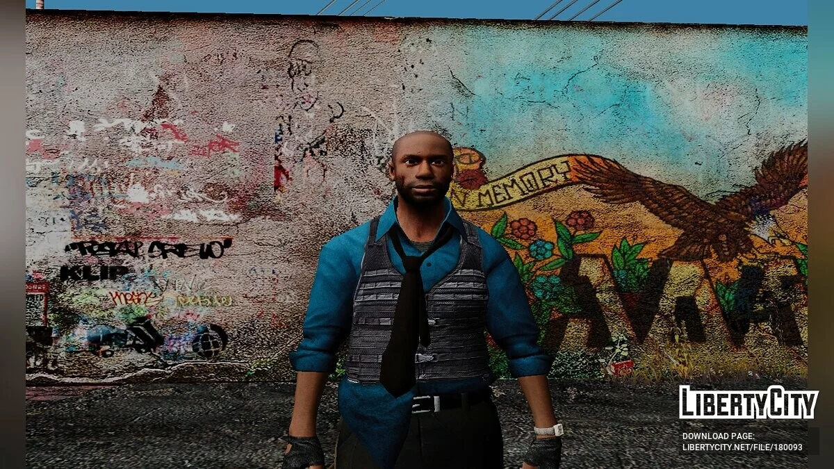 Louis de Left 4 Dead / GTA San Andreas