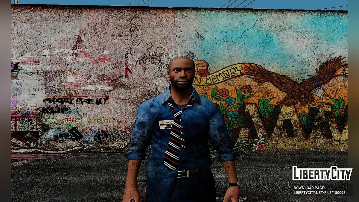 Louis de Left 4 Dead / GTA San Andreas