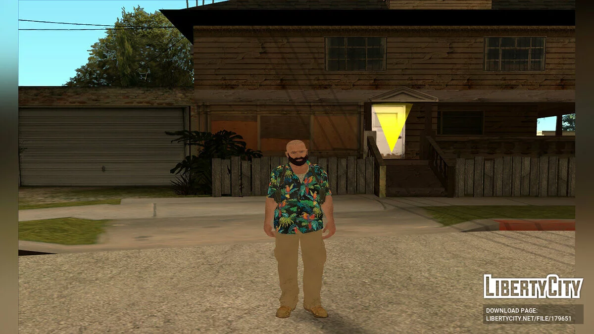 Макс Пейн з Max Payne 3 / GTA San Andreas