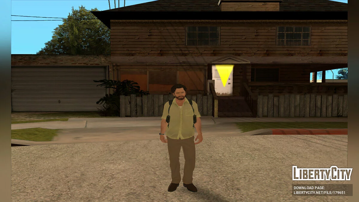 Макс Пейн з Max Payne 3 / GTA San Andreas
