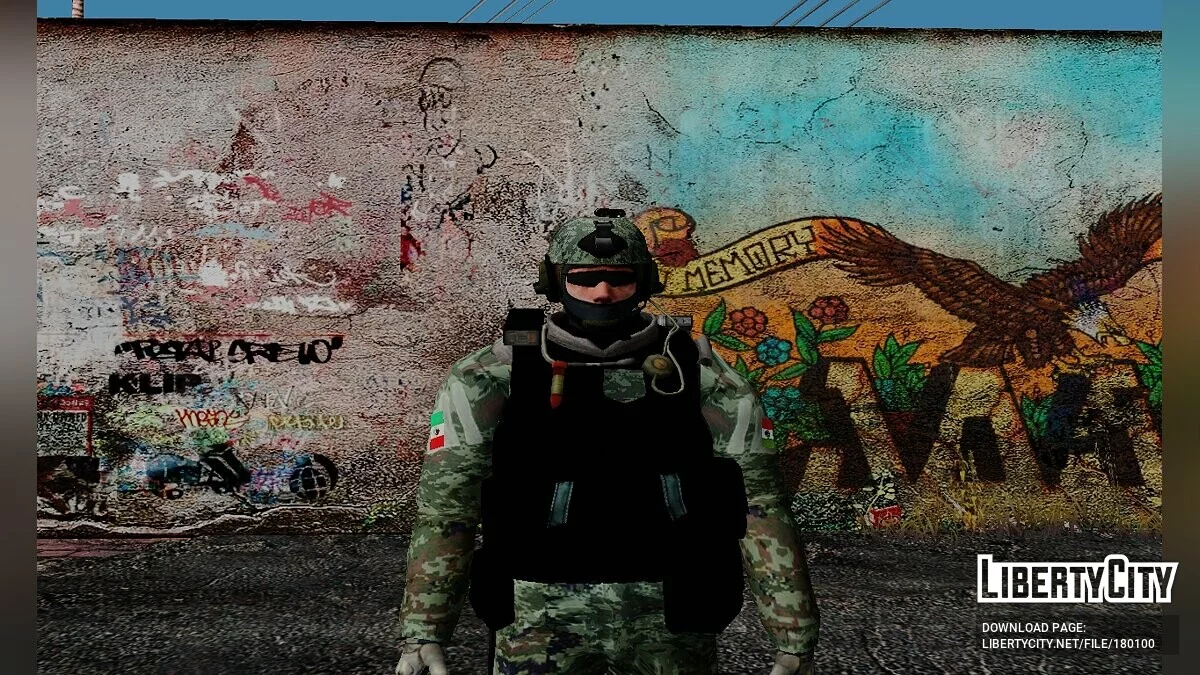 Мексиканські військовослужбовці та поліцейські / GTA San Andreas