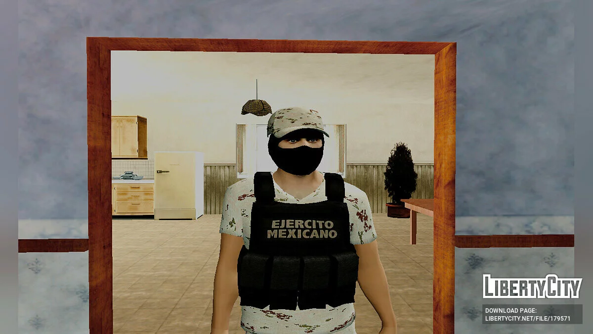 Forces armées mexicaines (4 peaux) / GTA San Andreas