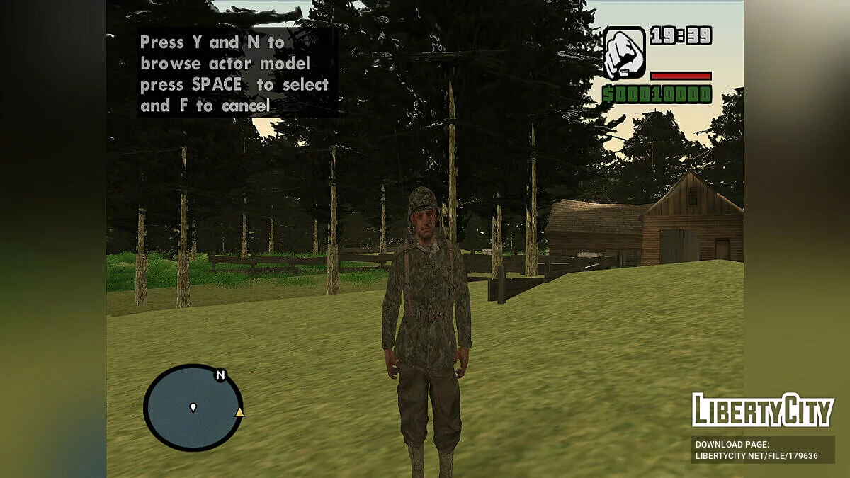 Пак американських солдатів з CoD WaW / GTA San Andreas