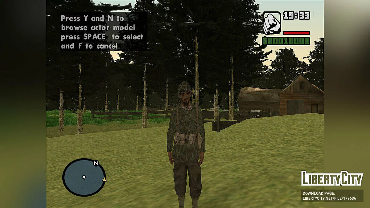 Пак американських солдатів з CoD WaW / GTA San Andreas
