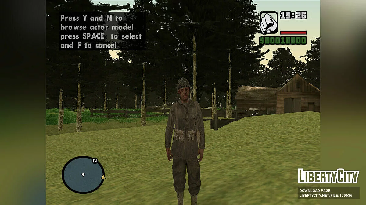 Пак американських солдатів з CoD WaW / GTA San Andreas