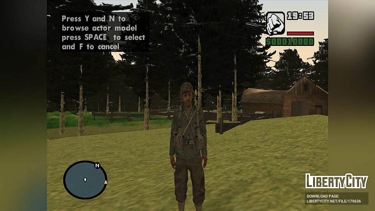 Пак американських солдатів з CoD WaW / GTA San Andreas