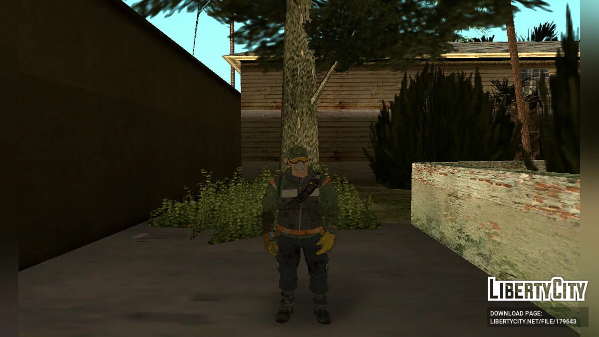 Пак персонажів з Tom Clancy's The Division / GTA San Andreas