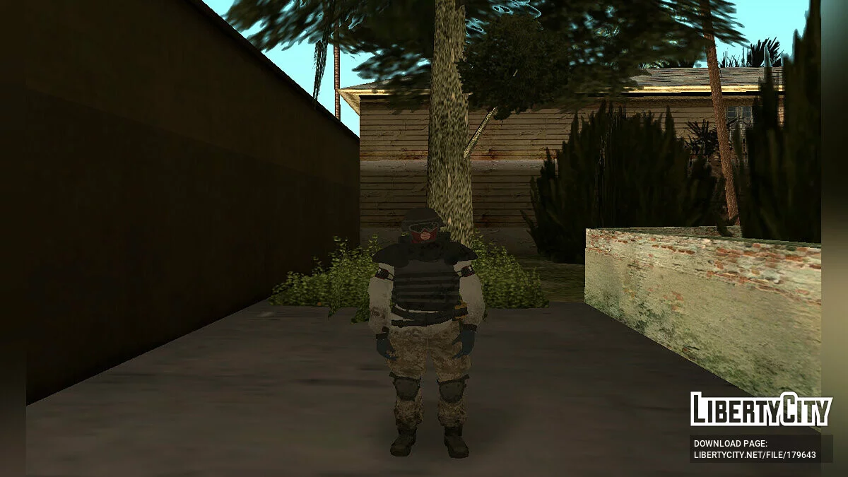 Пак персонажів з Tom Clancy's The Division / GTA San Andreas