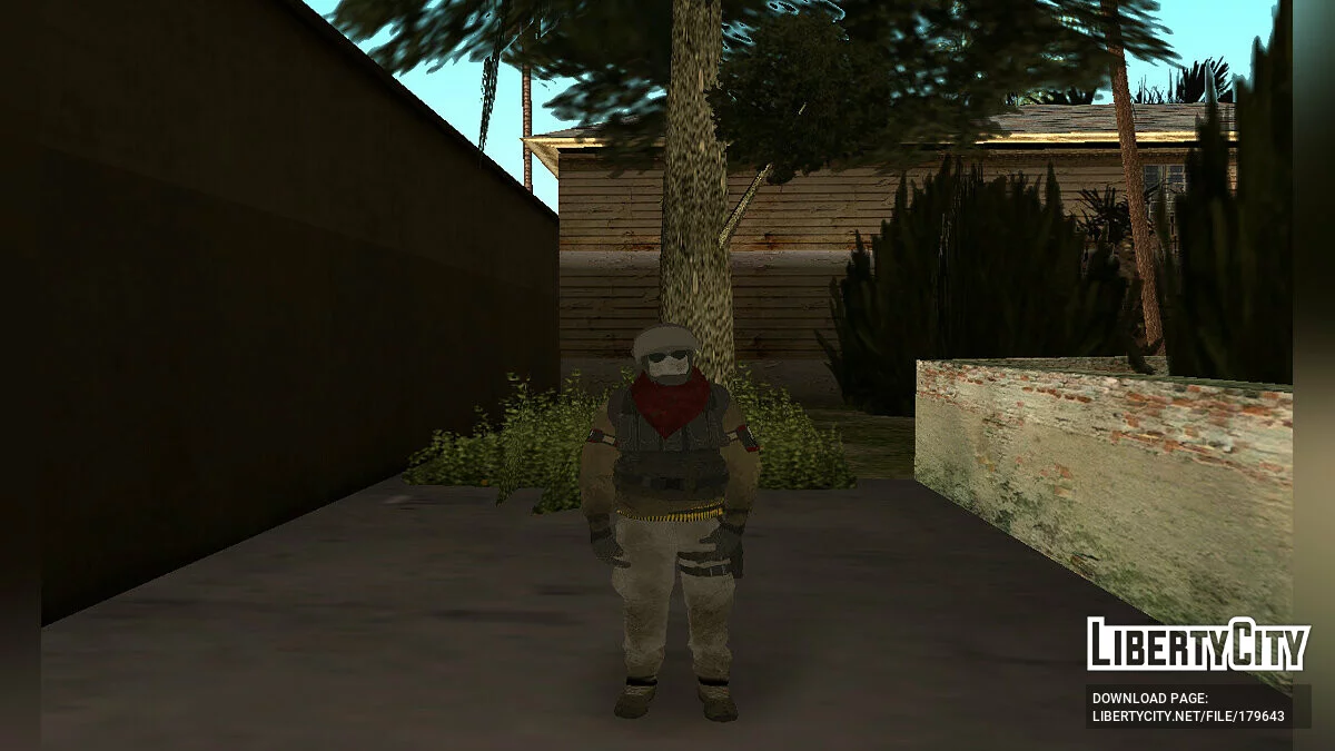 Пак персонажів з Tom Clancy's The Division / GTA San Andreas