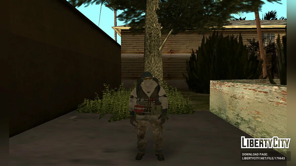 Пак персонажів з Tom Clancy's The Division / GTA San Andreas