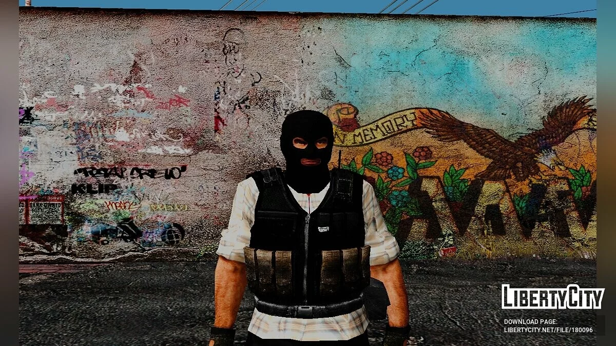 Phenix from Counter-Strike Source / GTA San Andreas
