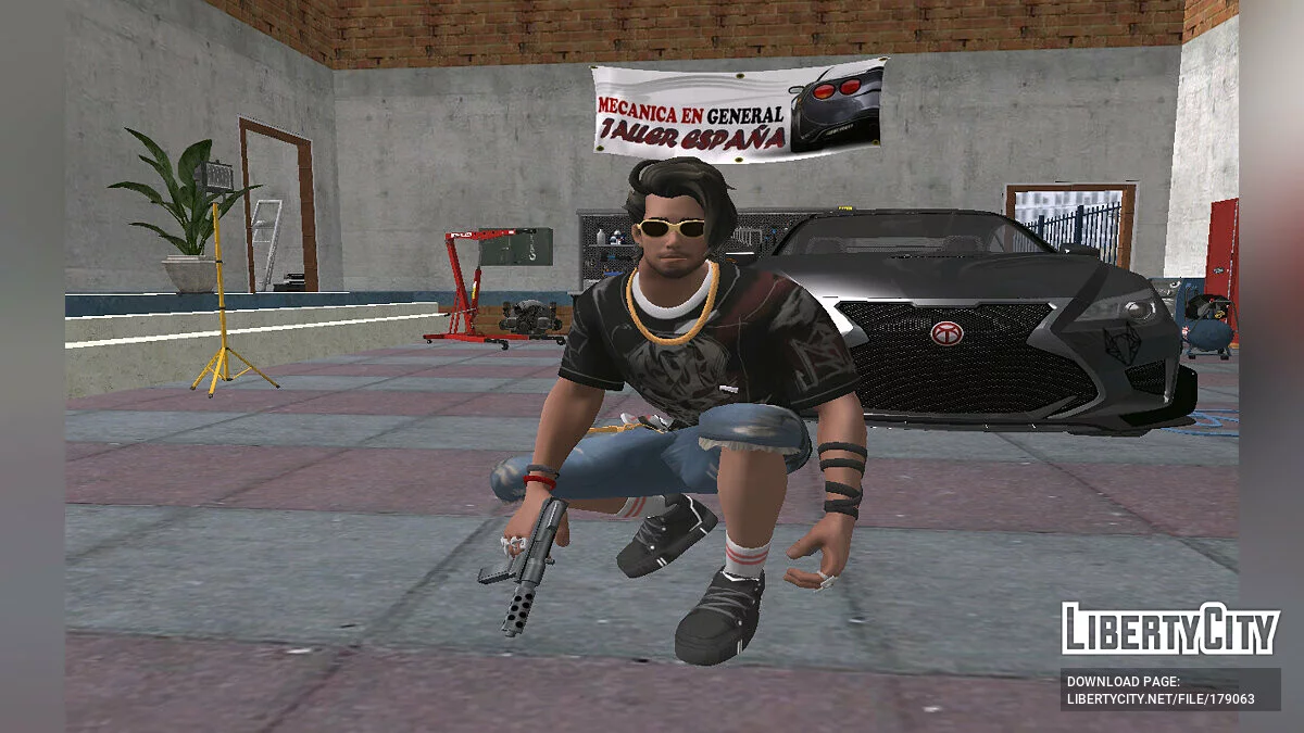 Riptide Raz de Fortnite / GTA San Andreas