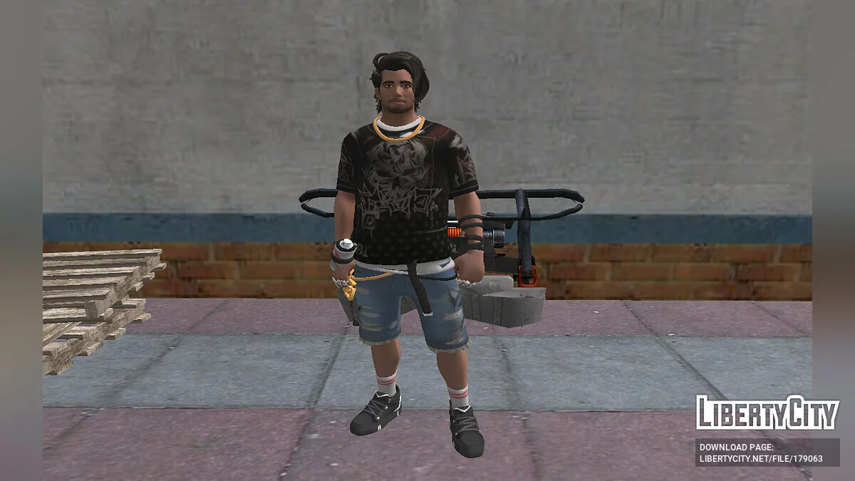 Riptide Raz de Fortnite / GTA San Andreas
