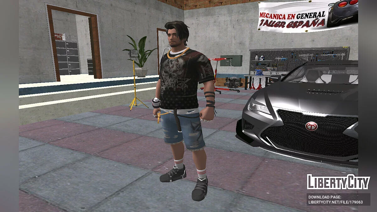 Riptide Raz de Fortnite / GTA San Andreas