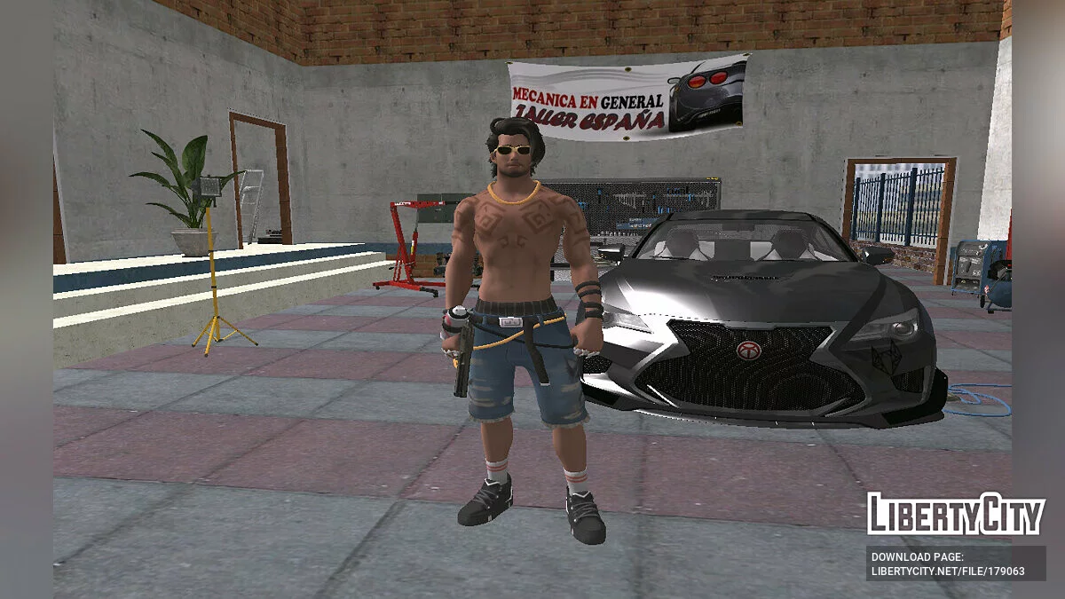 Riptide Raz de Fortnite / GTA San Andreas