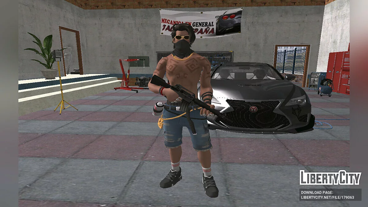 Riptide Raz de Fortnite / GTA San Andreas