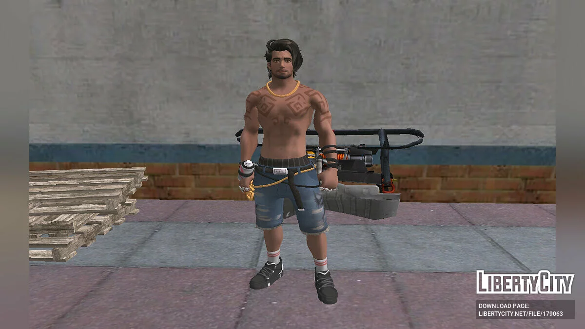 Riptide Raz de Fortnite / GTA San Andreas