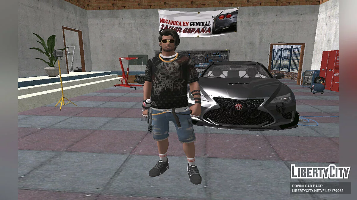 Riptide Raz de Fortnite / GTA San Andreas