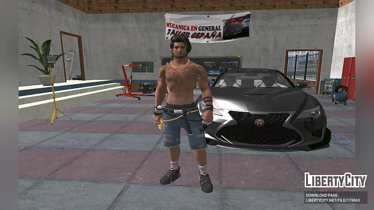 Riptide Raz de Fortnite / GTA San Andreas