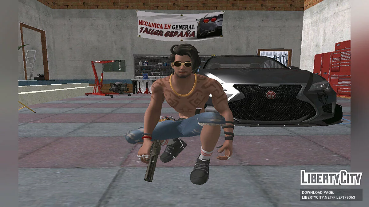 Riptide Raz de Fortnite / GTA San Andreas