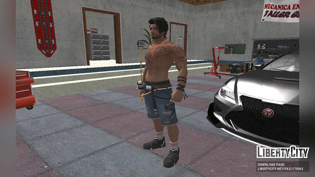 Riptide Raz de Fortnite / GTA San Andreas