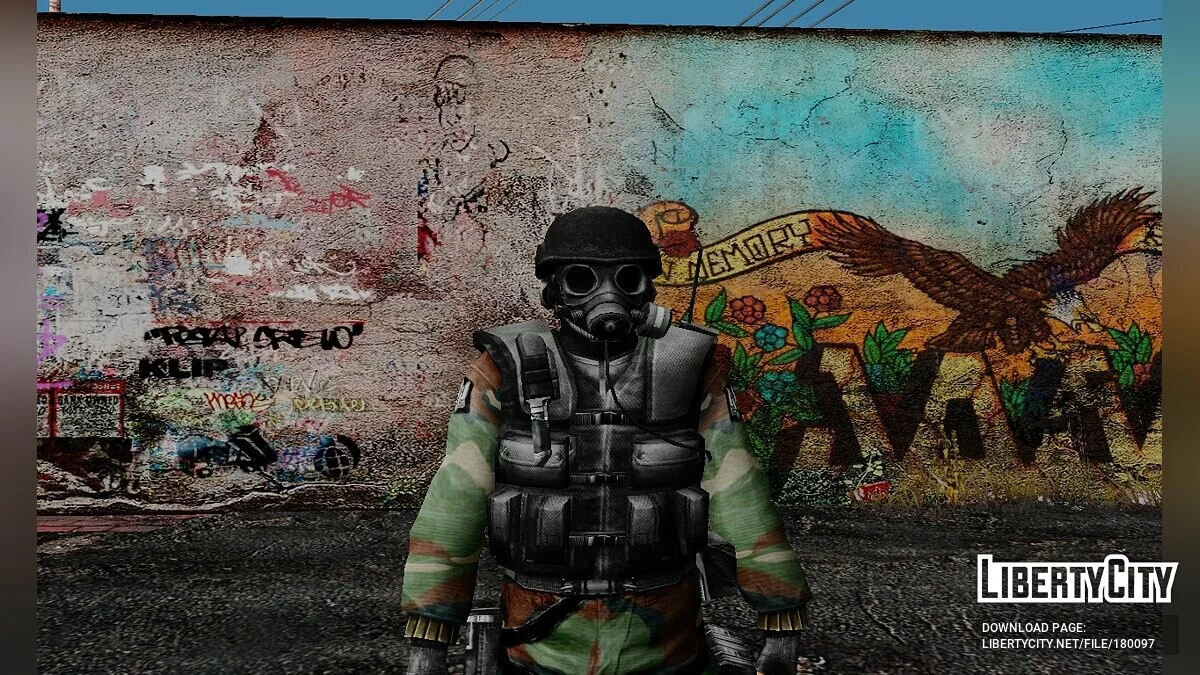 SAS from Counter-Strike Source / GTA San Andreas