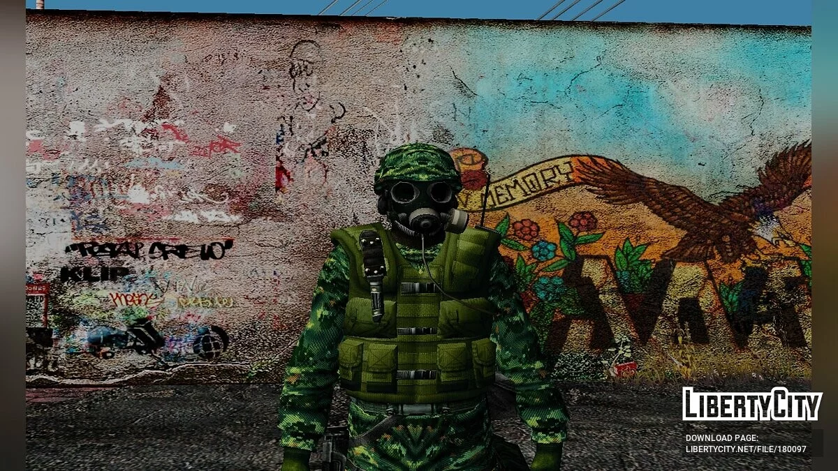 SAS from Counter-Strike Source / GTA San Andreas