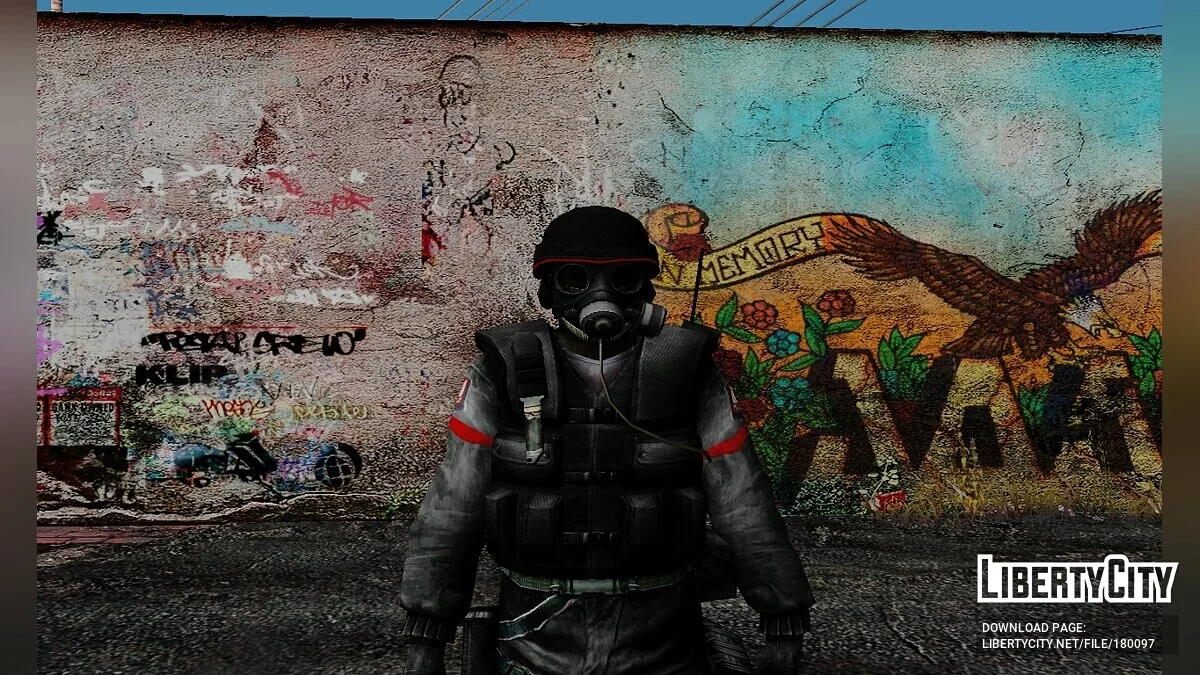 SAS from Counter-Strike Source / GTA San Andreas