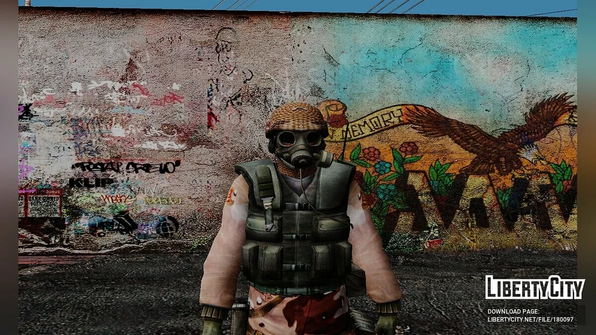 SAS from Counter-Strike Source / GTA San Andreas