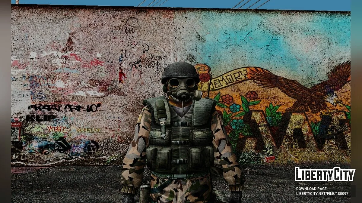 SAS from Counter-Strike Source / GTA San Andreas