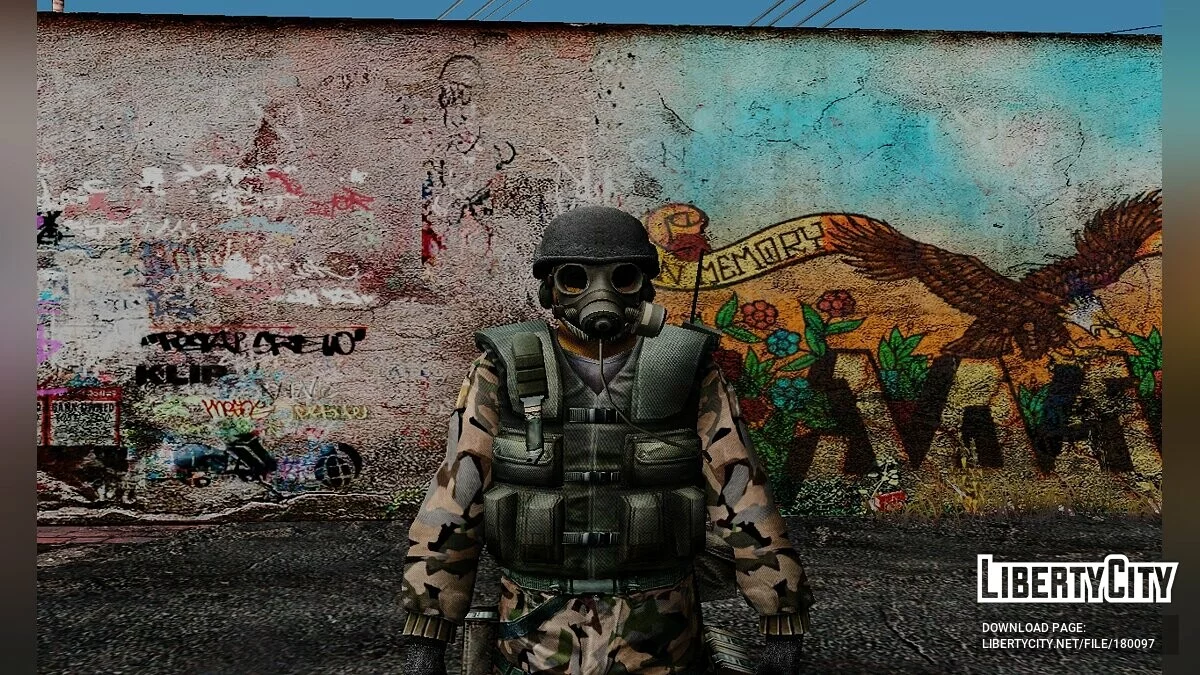 SAS from Counter-Strike Source / GTA San Andreas