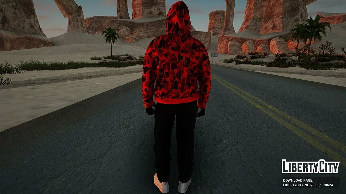 Kumpulan Skin Bape Shark / GTA San Andreas