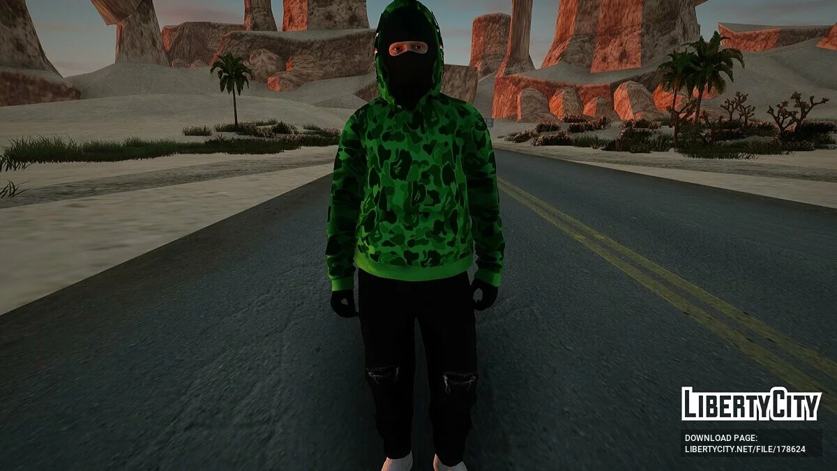 Kumpulan Skin Bape Shark / GTA San Andreas