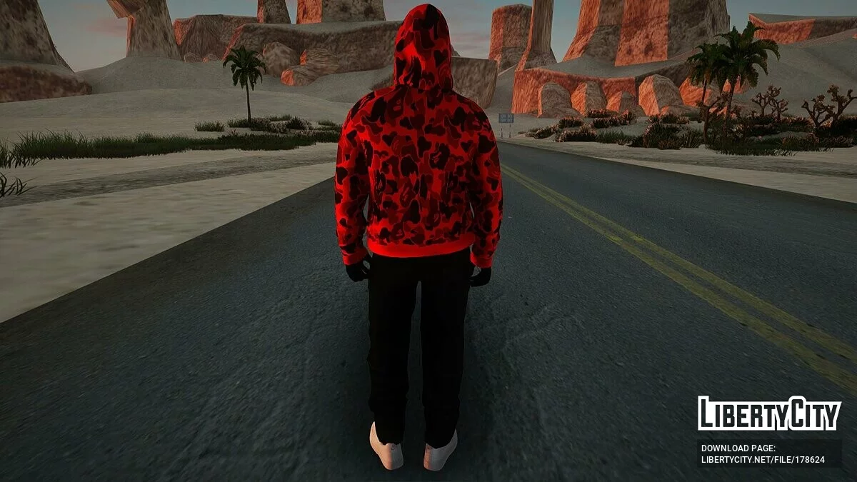 Kumpulan Skin Bape Shark / GTA San Andreas