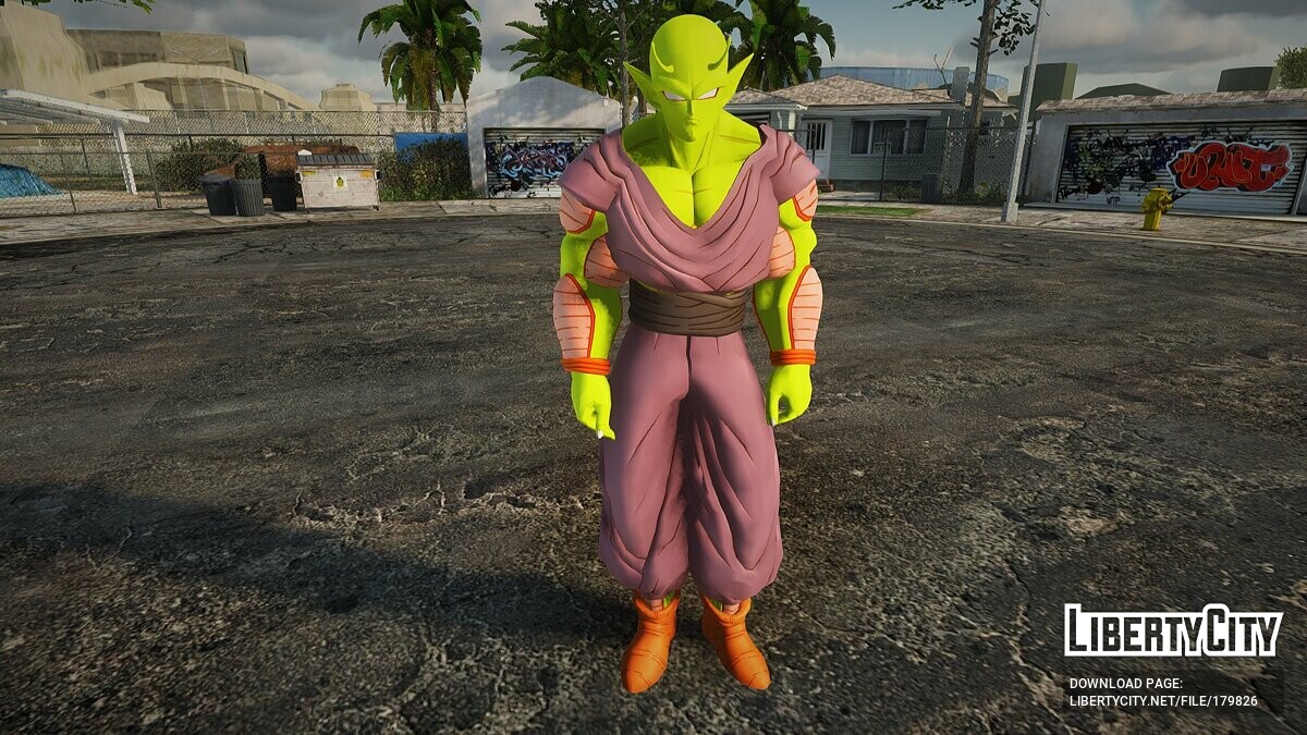 Dragon Ball Evolution Piccolo para GTA San Andreas