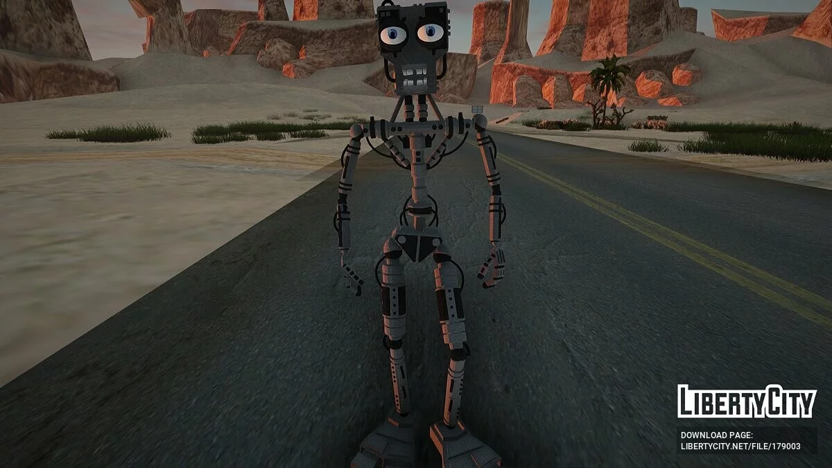 Kumpulan Skin dari Five Nights At Freddy's / GTA San Andreas