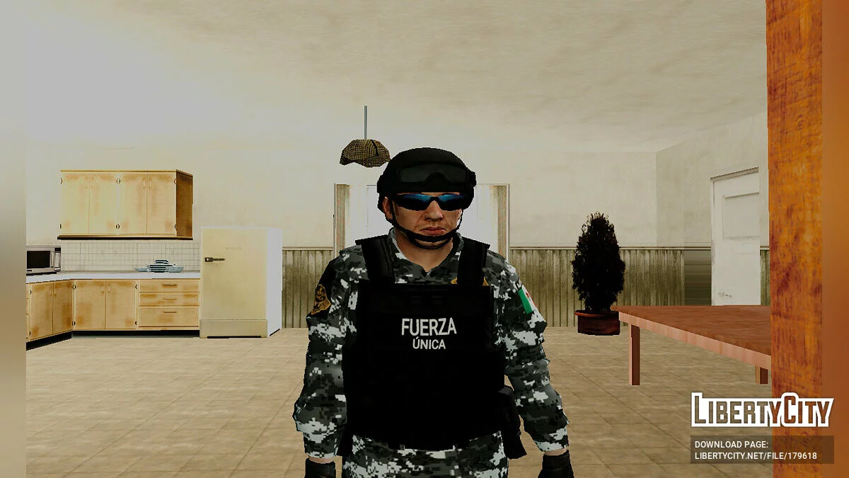 Солдати з Fuerza Única Jalisco / GTA San Andreas