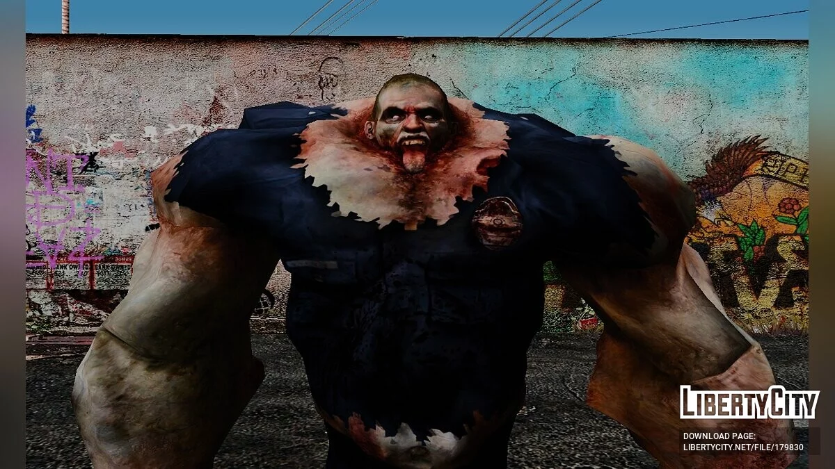 دبابة من Left 4 Dead (إعادة تغطية) / جي تي إيه سان أندرياس