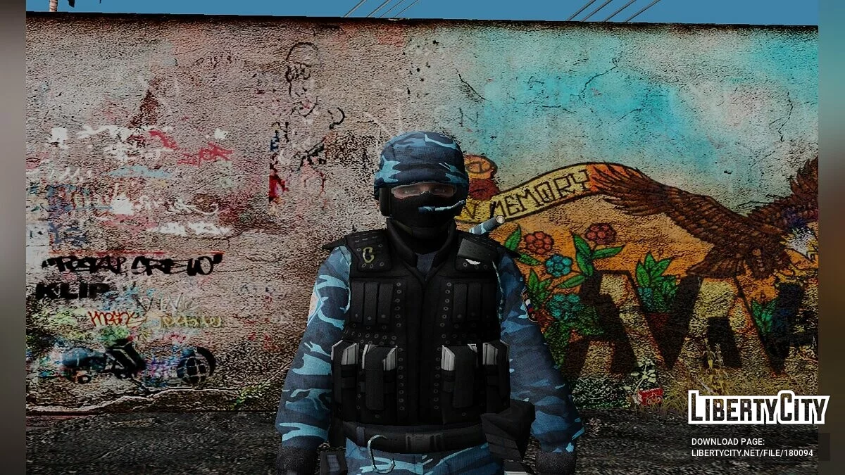 Urban from Counter-Strike Source / GTA San Andreas