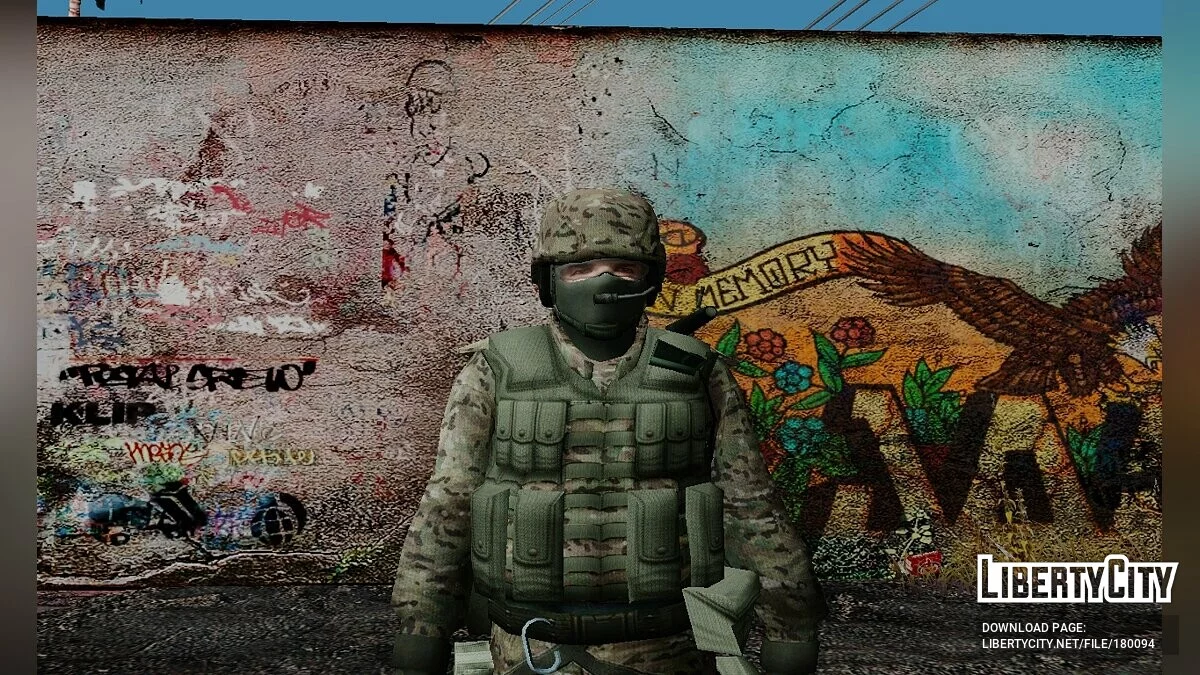 Urban from Counter-Strike Source / GTA San Andreas