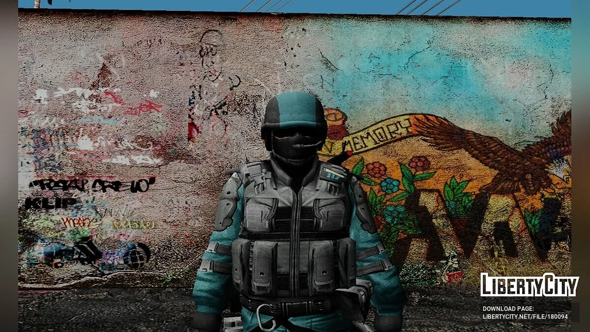 Urban from Counter-Strike Source / GTA San Andreas